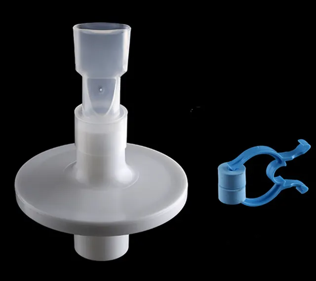 Lung Function Testing Medical HMEF Filter Bacterial Virus Breathing Filter
