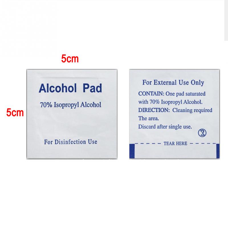Alcohol Pads 70% Isopropyl Medical Sterile Custom Individual Nails Alcohol Swab Prep Wipes Pads 6