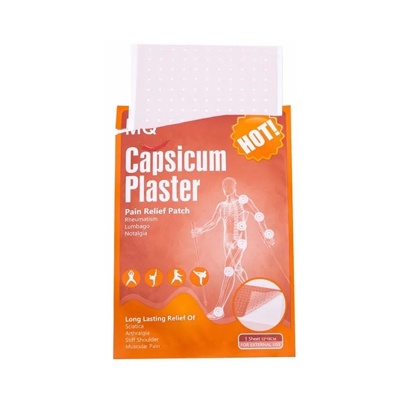 Medical Neck and Shoulder Pain Relief Plaster Hot Pain Patch Capsicum Plaster 6