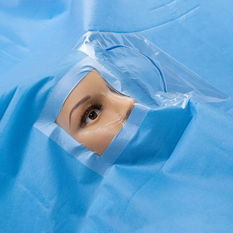 Disposable Surgical Consumable Ophthalmology Eye set Sterile Ophthalmic Drape Pack