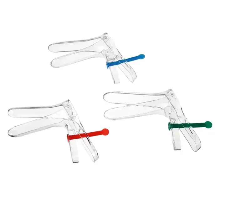 Medical Plastic Sterile Vaginal Speculum Franch Type with different Sizes for single use