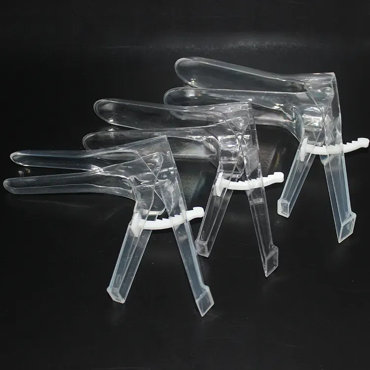 Disposable Plastic Medical Vaginal Speculum French Design 8