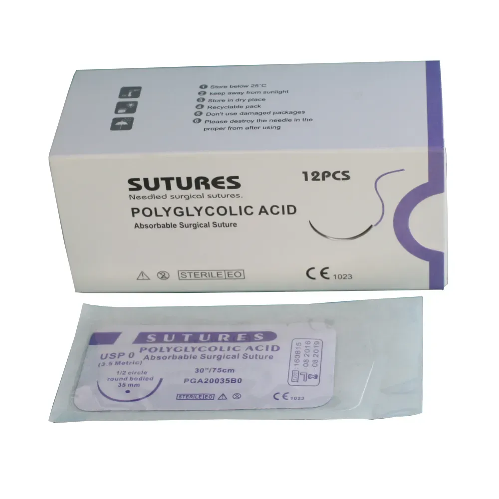 Chromic Plain PDO Nylon Silk Polyglycolic Acid PGA Thread Lift 5