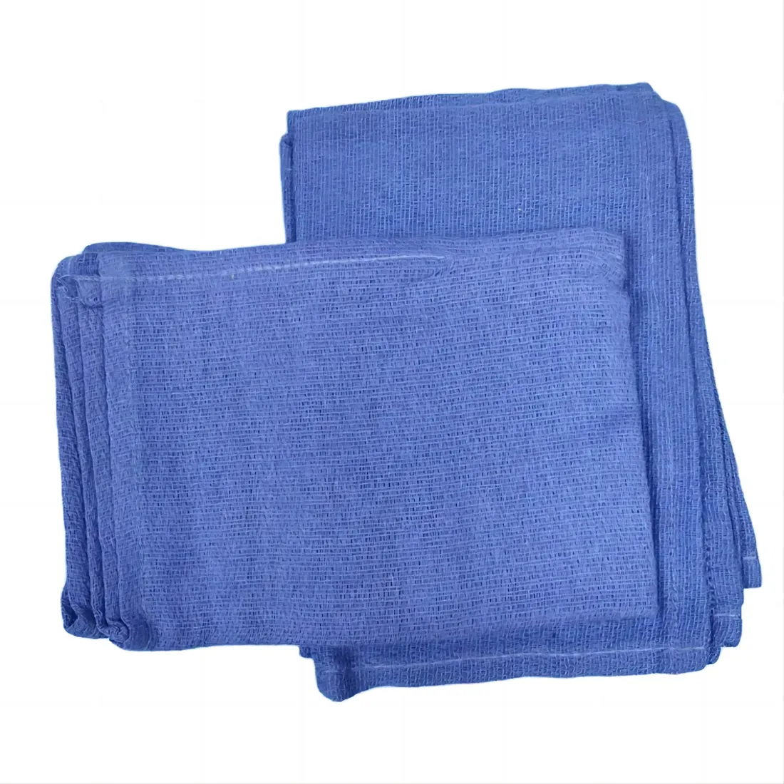100% cotton blue surgical towel with EO sterilized for medical use