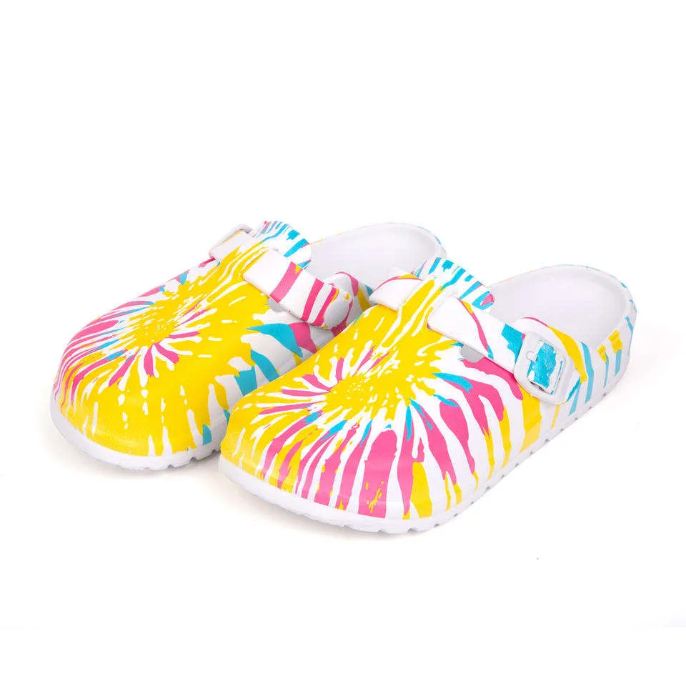 Anti-Slip Breathable Breathable Cartoon Print Closed-Toe Design EVA Nursing Shoes for Hospital Workers 3