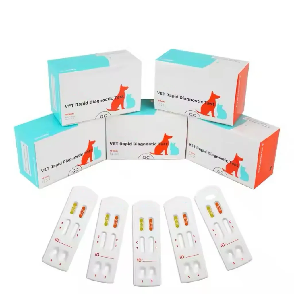 Canine CDV Ag Rapid Test Kit | Canine Distemper Virus Antigen/veterinary test Kits | Veterinary Clinic Diagnostic Strips 3