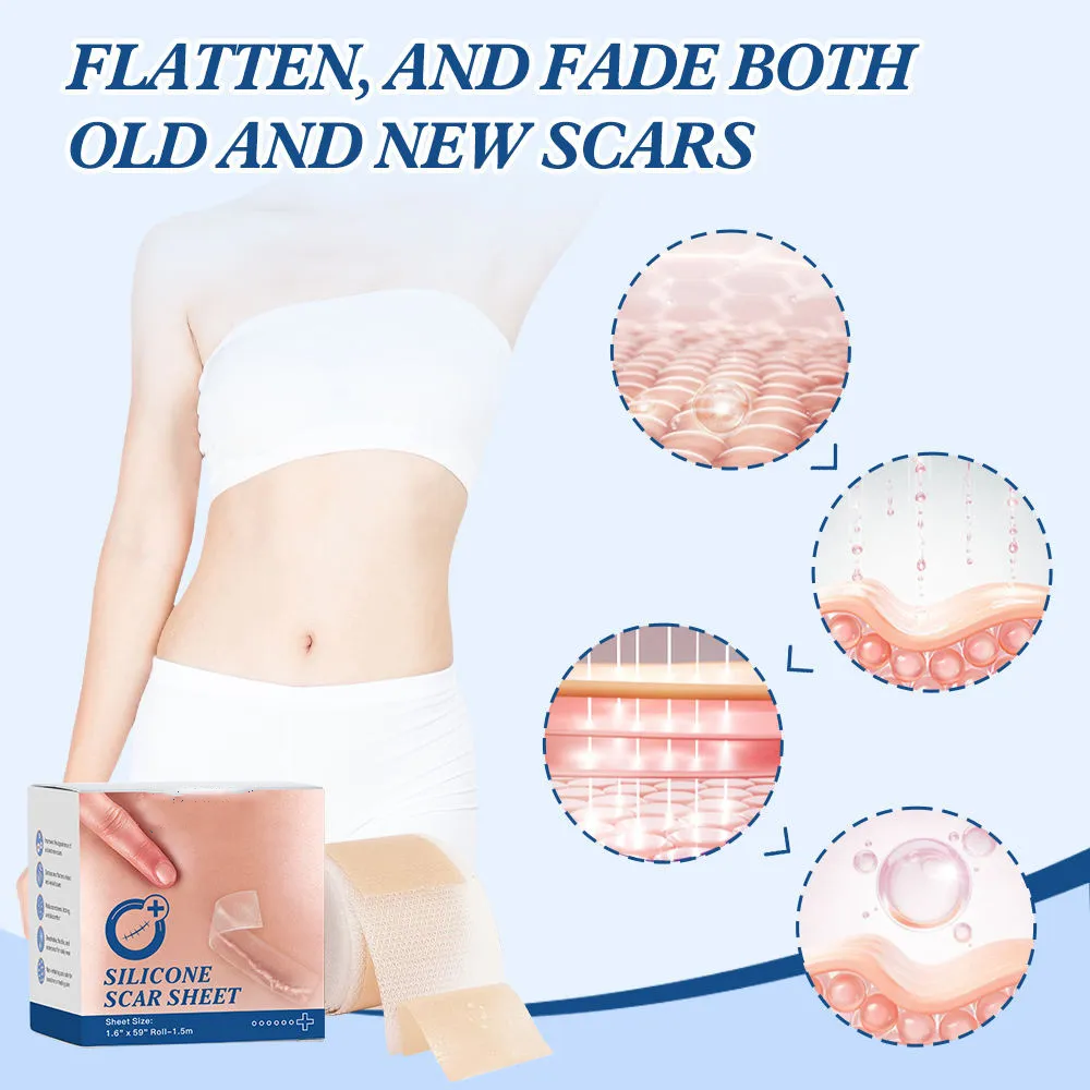 CE/FDA Certified medical silicone tape for Scar Gentle Removal - Medical Adhesive 3