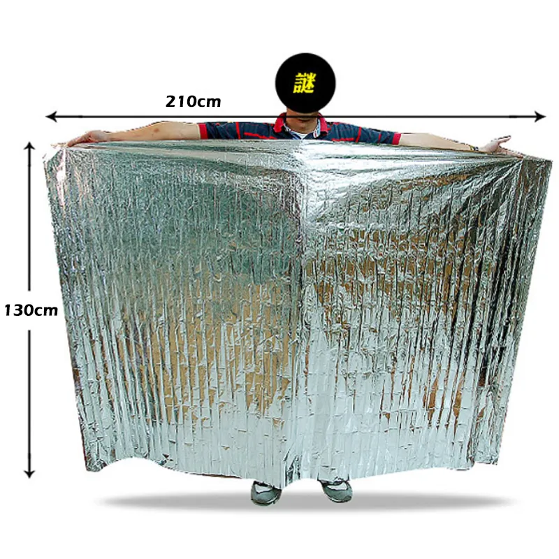 First Aid Devices Waterproof Foil Rescue Emergency First Aid Aluminum Foil Blanket with CE ISO 2