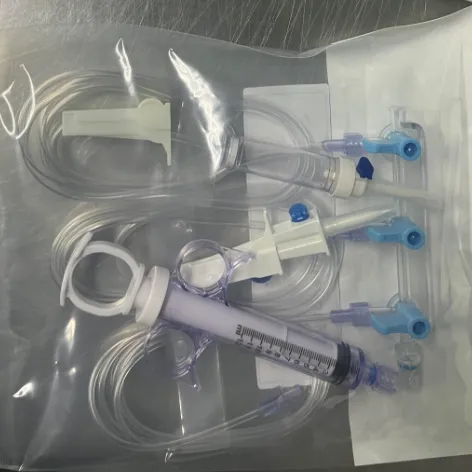Medical Consumables Angiography Injection Manifold Kits Disposable Manifold Set