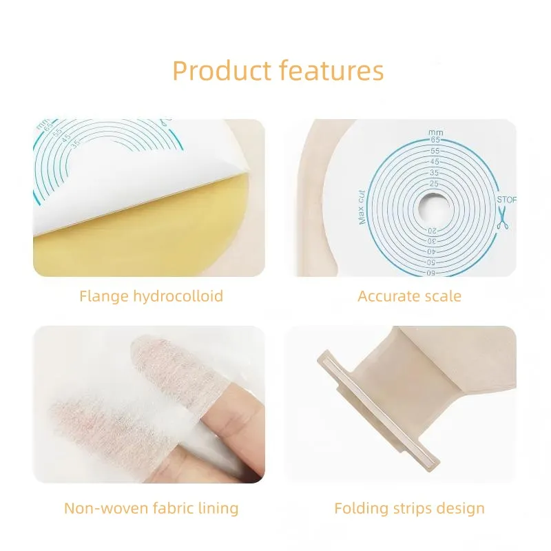 Disposable Colostomy Bag Company China Medical Supplies Ostomy Care Products 5