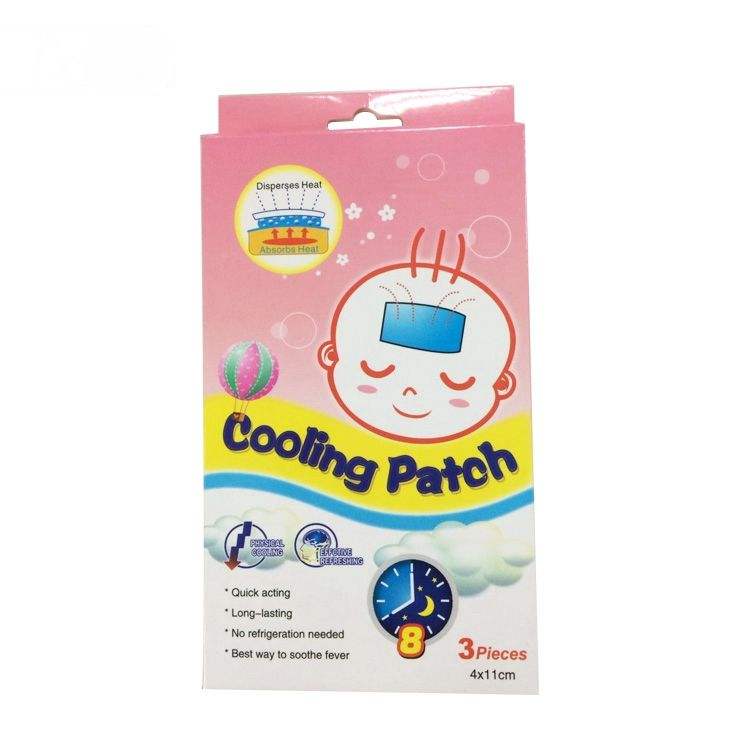 Gel Patch for Quick Fever Reducing Pain Relief Kids Adults Cool Gel Patch Cold Packs 5