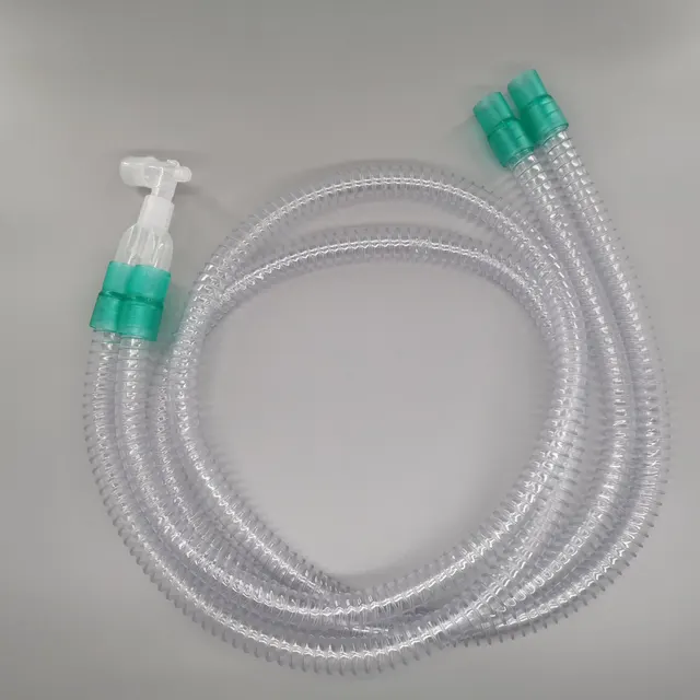 Medical Disposable Anesthsia Breathing Circuit Smoothbore Tube Anesthesia Circuit Adult/pediatric for Single Use