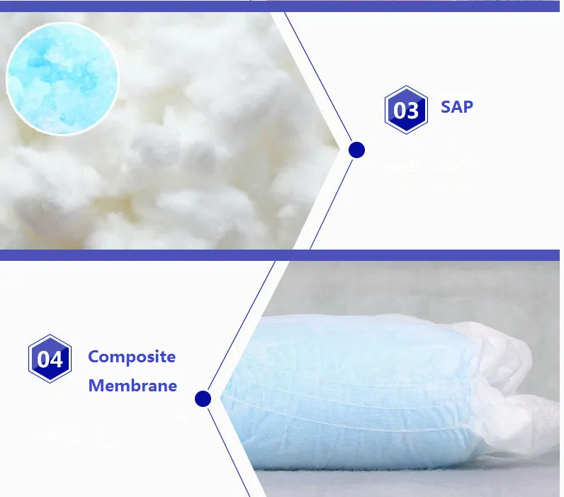 Medium Size Adult Diaper for Elderly and Patients in Hospital 3