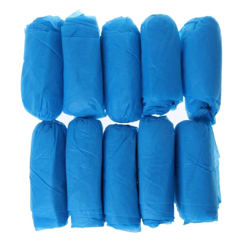 35gsm Nonwoven PP Antiskid Disposable Shoe Covers 4