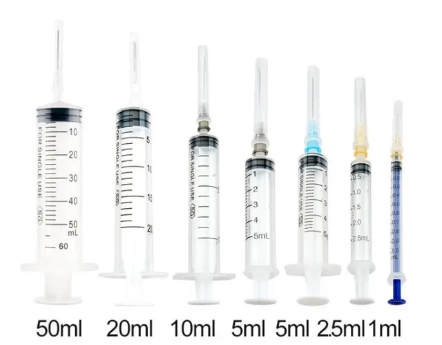 CE&ISO 20ml Sterile Plastic Disposable Syringe