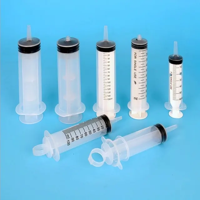 Disposable large Irrigation Syringe with/without caps all sizes CE ISO