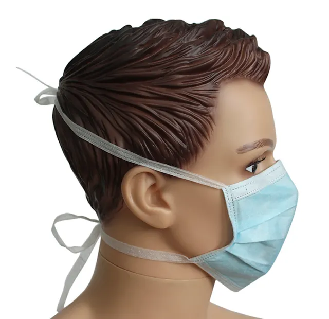 Disposable Face Mask Beauty Rubber Elastic Ties On /1ply/2ply/3ply/4ply