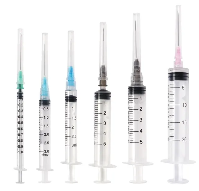 Auto disable luer lock safety syringe 1ml 2ml 3ml 5ml 10ml