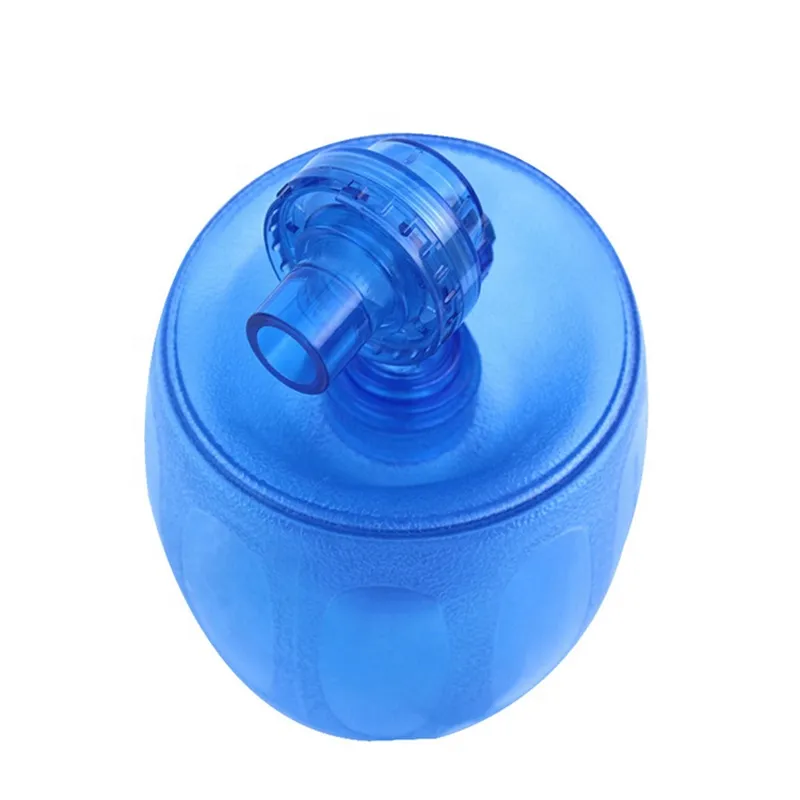 Experts recommended Medical blue neonatal silicone PVC SEBS resuscitator 2