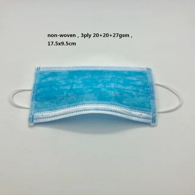 Disposable Filter Paper Rubber Elastic Earloop Face Mask