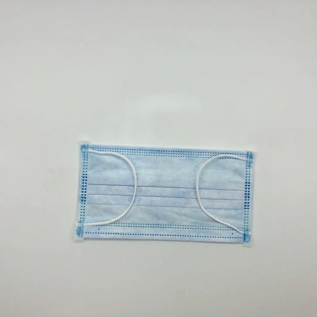 Disposable Filter Paper Rubber Elastic Earloop Face Mask 4