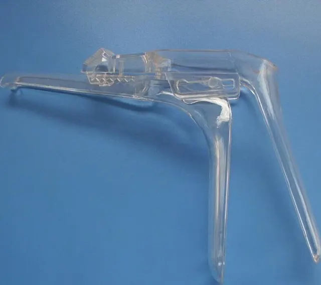 Side screw type many sizes plastic vaginal speculum