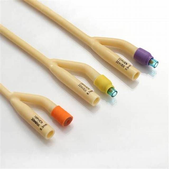 Disposable Medical latex Foley Catheters(2-way,3-way) 4