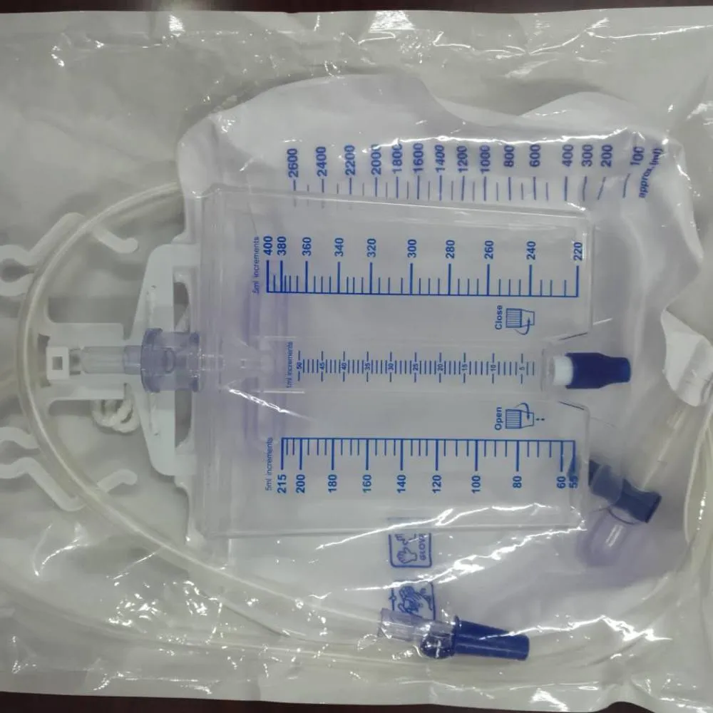 Disposable Medical Urine Flow Meter Bag 6