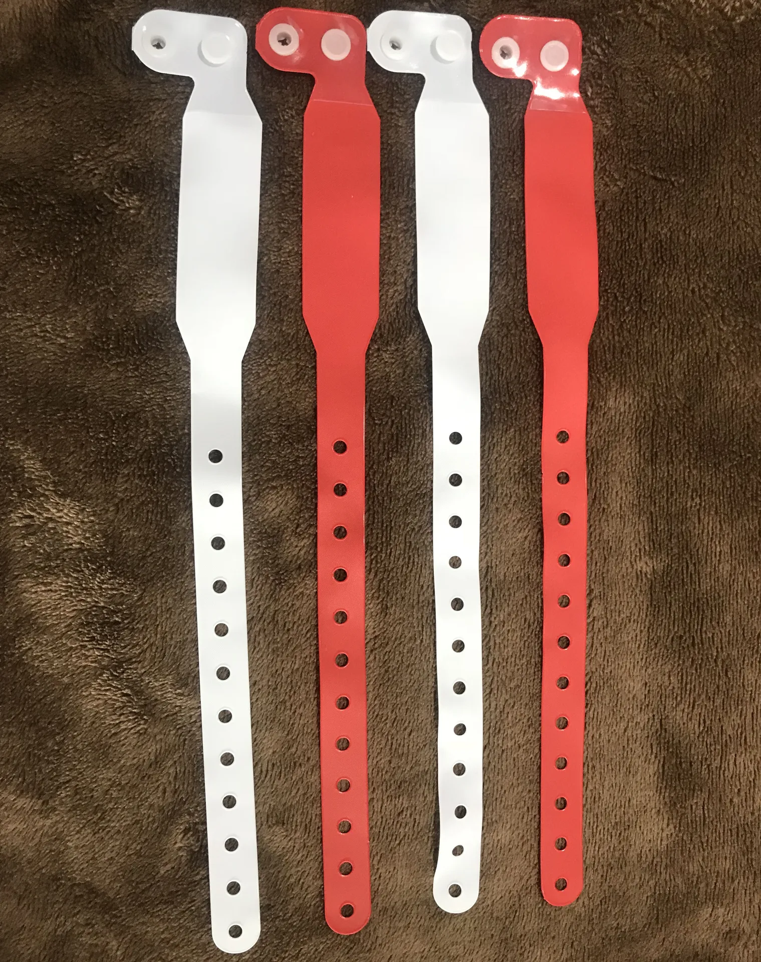 Hospital medical disposable PVC ID wristband entrance ID bracelets