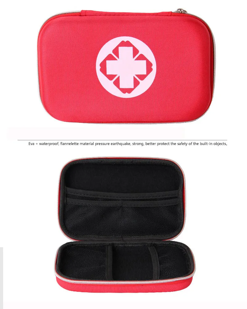 Camouflage Waterproof EVA Bag Person Portable Outdoor Travel First Aid Kit 5