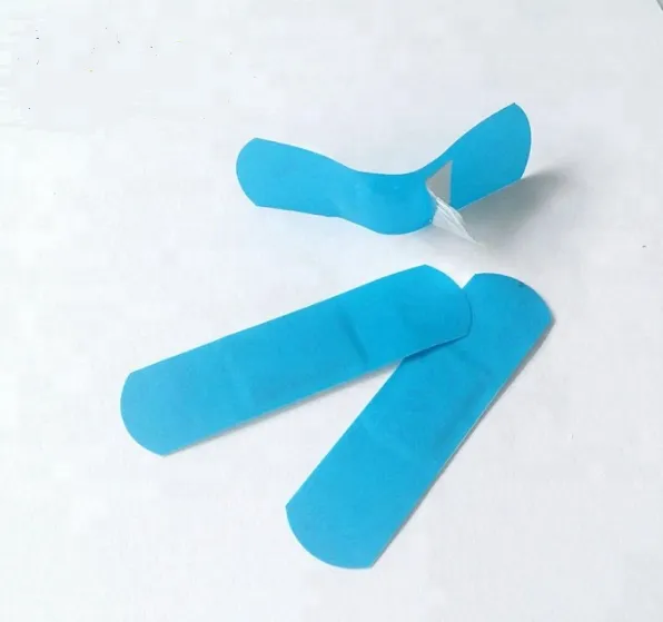 Blue Detectable Band Aid Adhesive Bandage First Aid Bandage for Food Packaging Worker for Wound Care