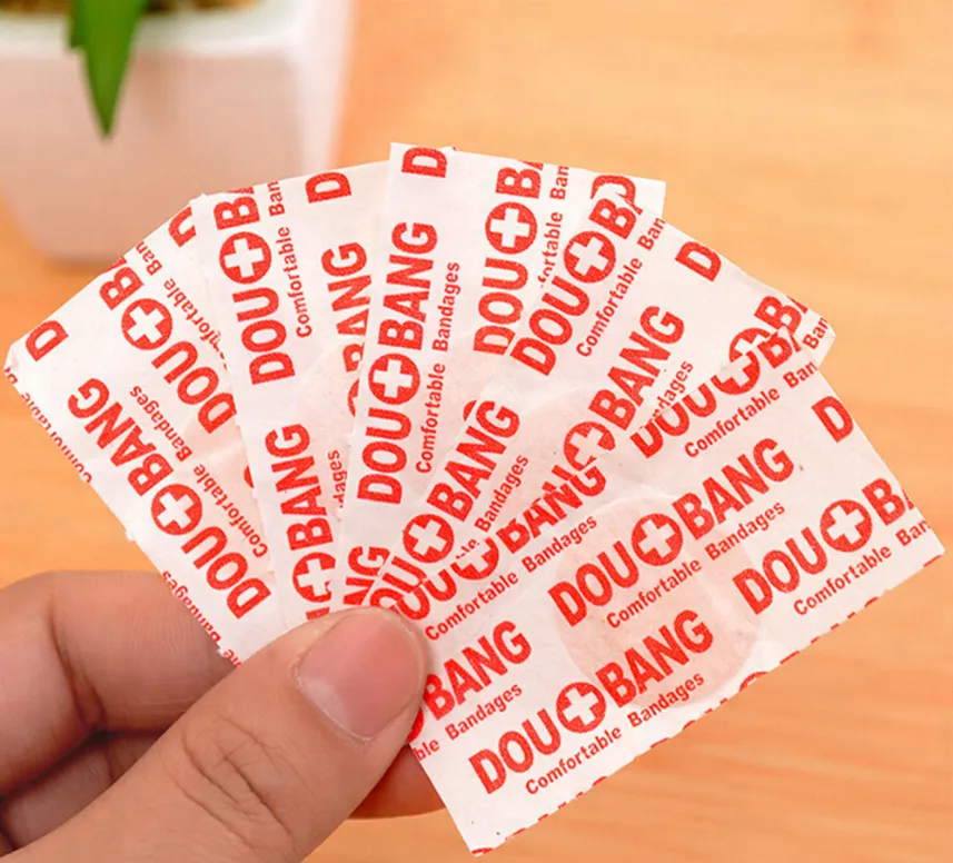 Breathable Waterproof Adhesive Round Shape Medical First Aid Bandage Wound Band-Aids 6