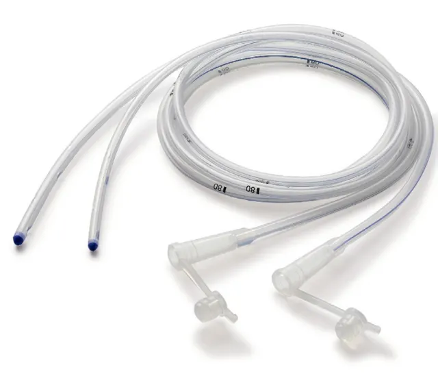 Medical disposable silicone stomach tube feeding tube with FDA,CE,ISO