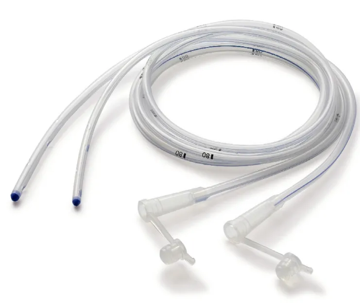Medical disposable silicone stomach tube feeding tube with FDA,CE,ISO