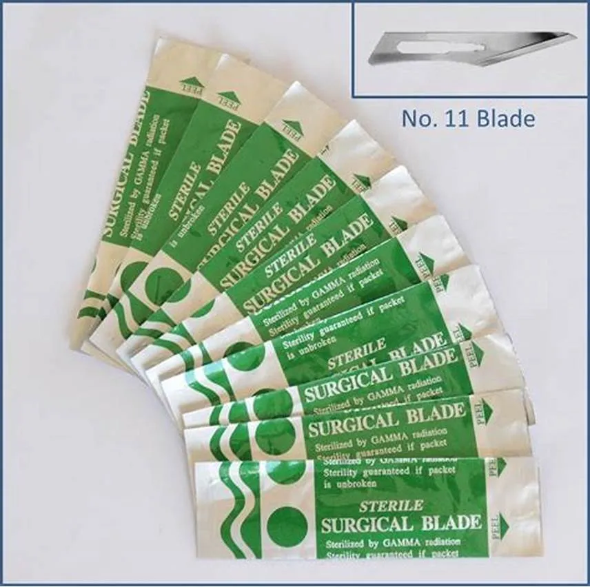 Disposable Sterile Stainless Steel Surgical Blade 3