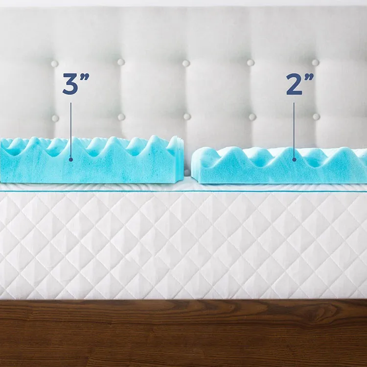Foam rehabilitation egg crate mattress topper for hospital anti-bedsore mattress 5