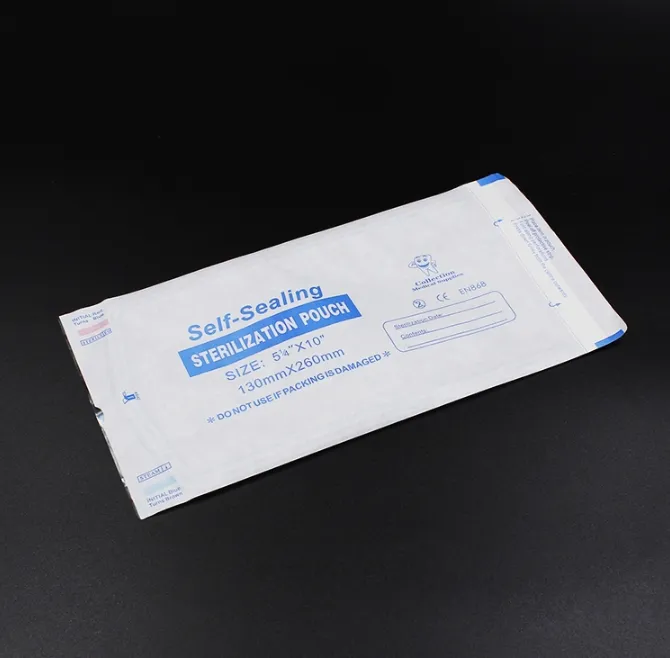 Medical Disposable Self Seal Flat Sterilization Pouch with FDA,CE,ISO 3