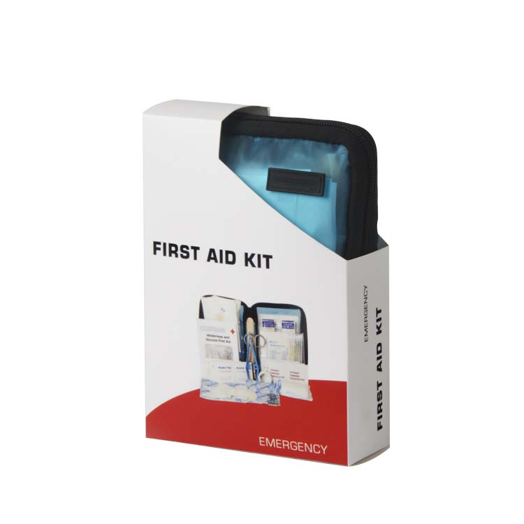 Transparent home camping first aid kit customized travel medical kit 2
