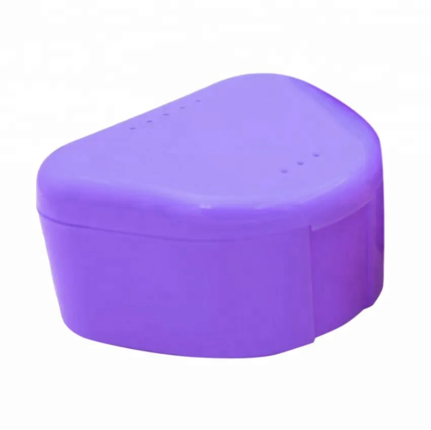 Teeth Storage Case Box Mouthpiece Organizer Oral Health Care Dental Tray Box Denture box 4