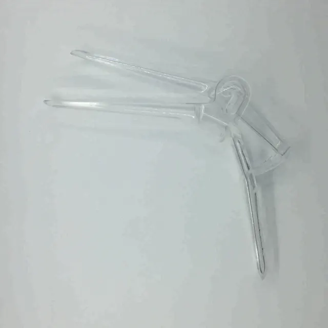 Disposable medical sterile vaginal speculum with hook button Asia/Australia type