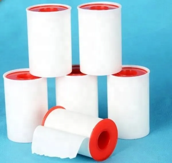 Zinc Oxide Surgical Medical Adhesive Plaster / Tape with FDA,CE,ISO