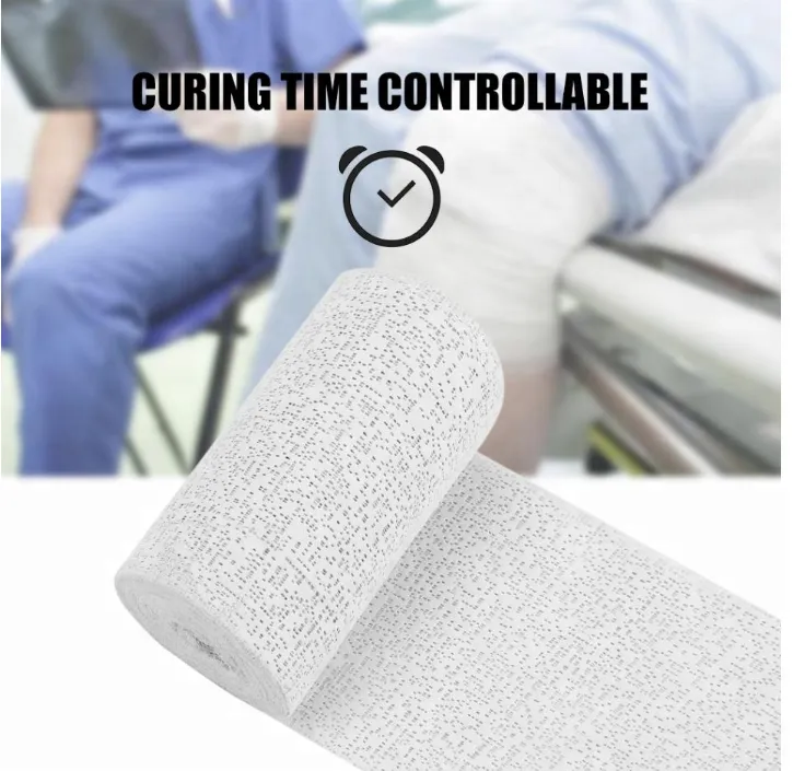 Medical Gypsum Splint Pain Relief Orthopedic POP Plaster Cast Bandage 6
