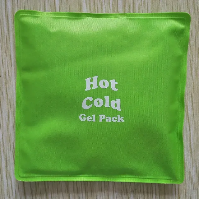 Therapy cool pack hot and cold pack flexible gel ice pack with adjsutment vel cro strap