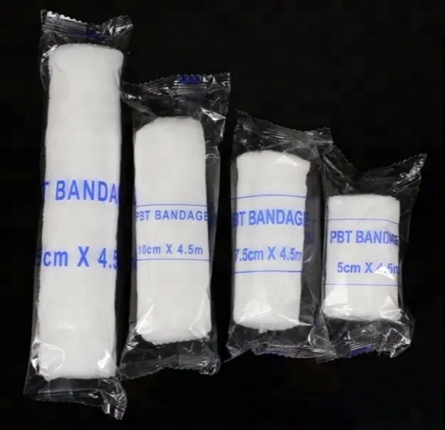 Medical PBT Elastic Bandage Wound Care