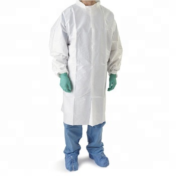 Chemical anti-dust waterproof Breathable mircoporous lab coat