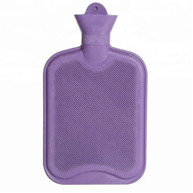 Medical rubber warmer different size and color hot water bottle/bag with cover