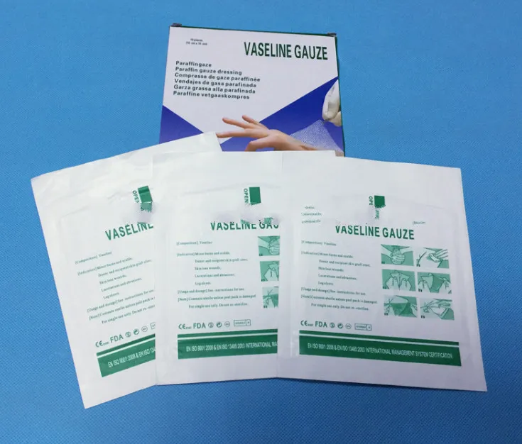 Disposable Medical Paraffin Gauze Dressing 5