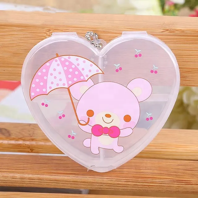 Heart shape pill case for daily