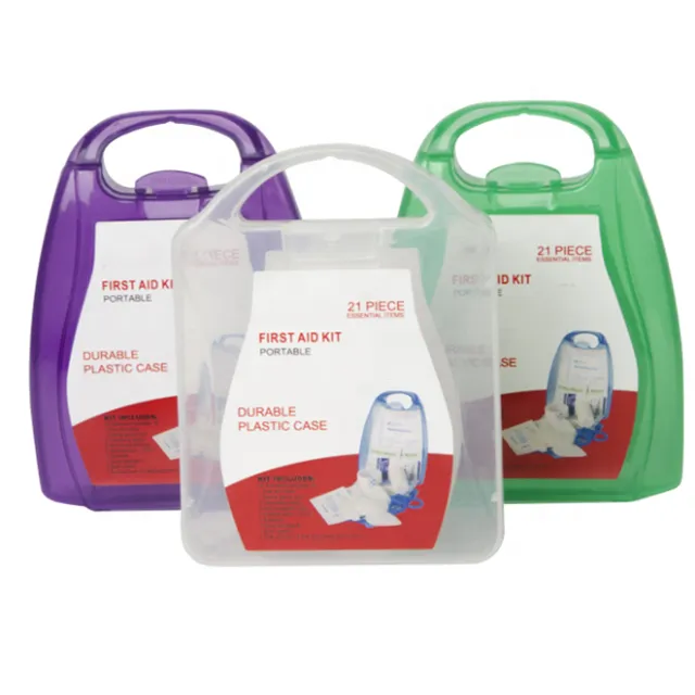 Mini First Aid Kit Plastic Medical Survival Box