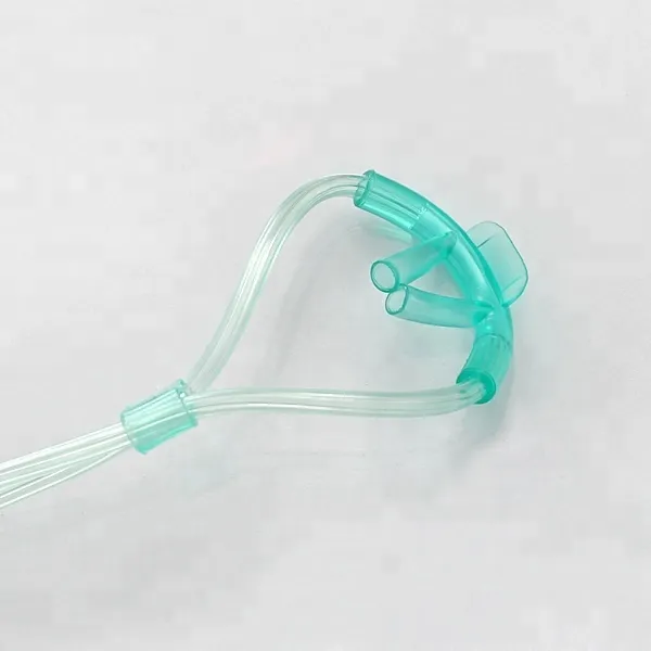 FDA medical disposable adult and infant flexible and curved tip nasal oxygen cannula
